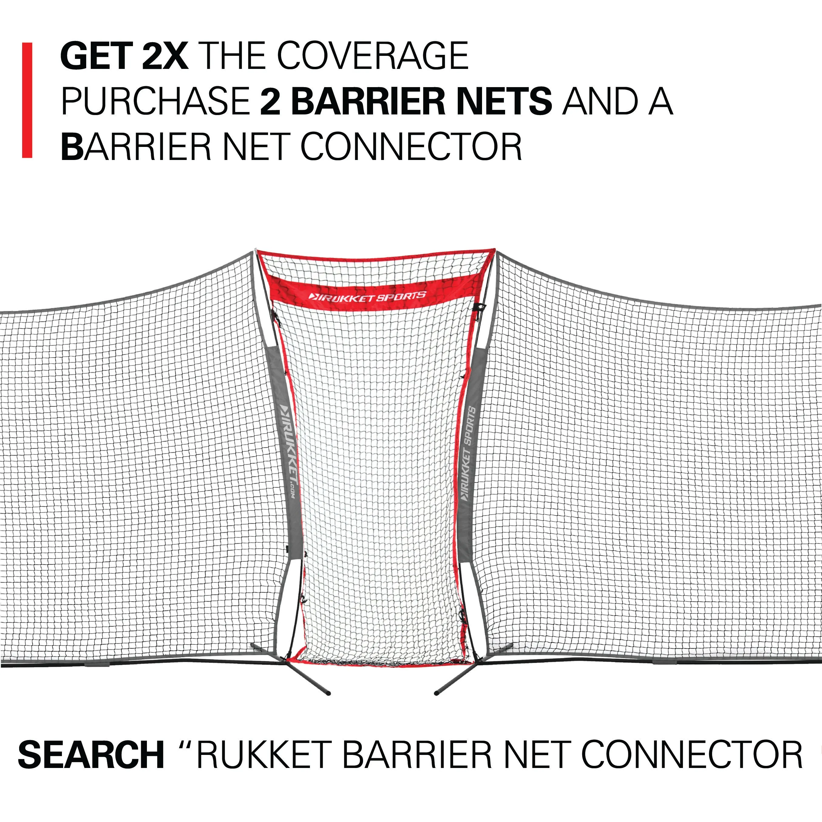16x10 Multi-Sport Barrier Net XL | Rukket