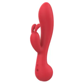 Amour Rabbit Duo Vibrator Camille Red
