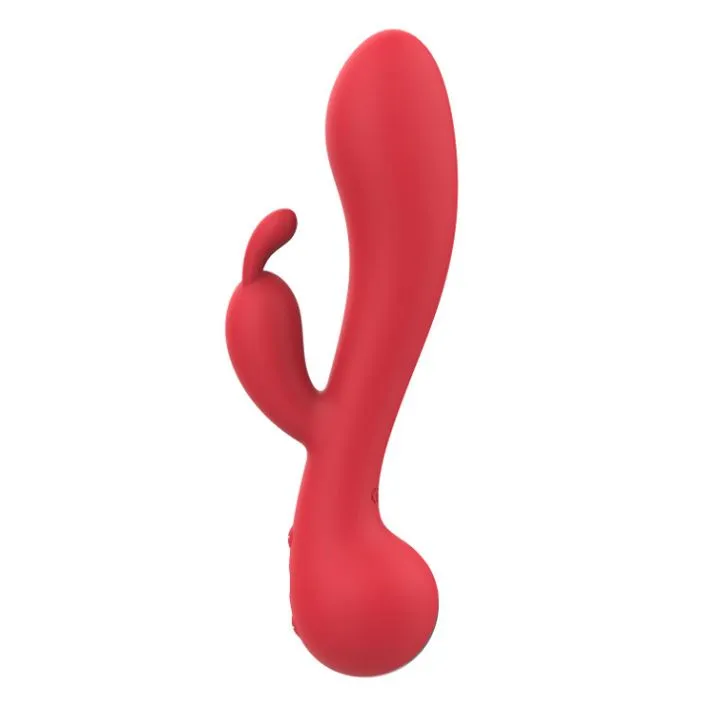 Amour Rabbit Duo Vibrator Camille Red