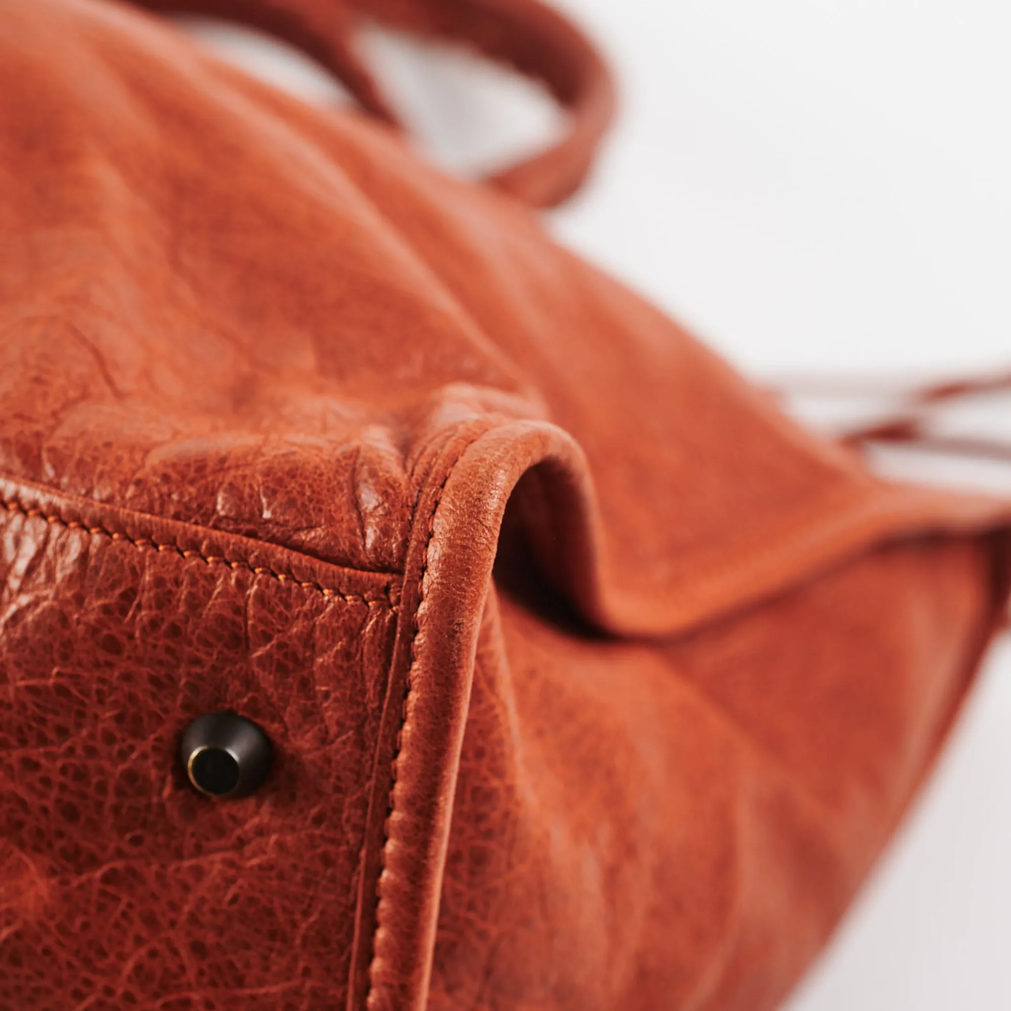 Balenciaga Large City Brown Bag