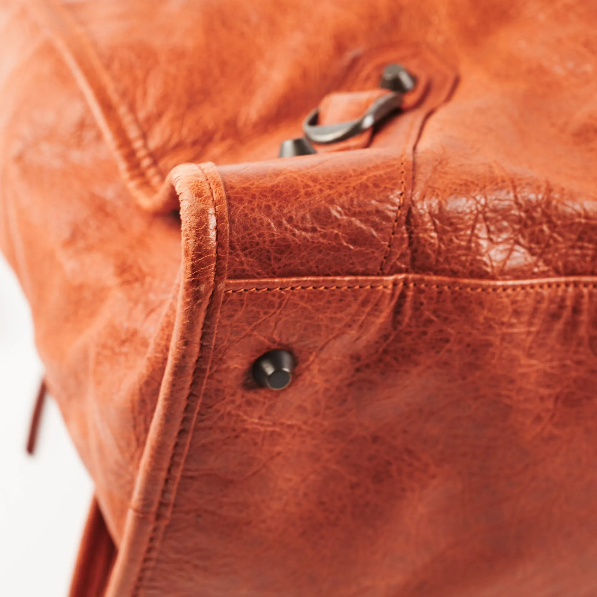 Balenciaga Large City Brown Bag
