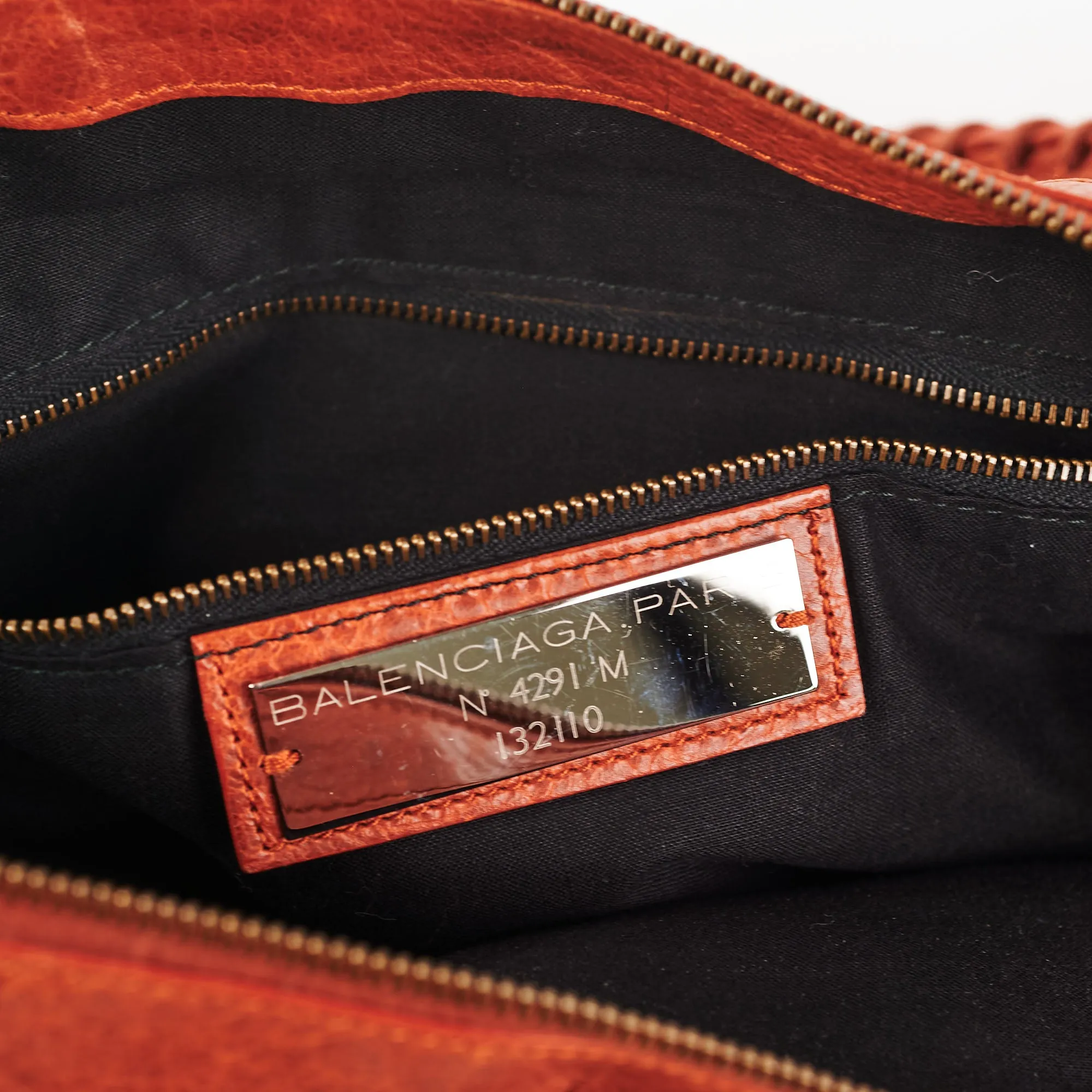 Balenciaga Large City Brown Bag