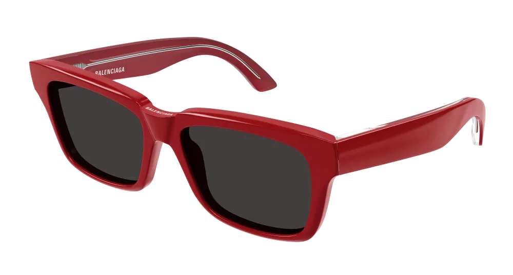Balenciaga Sunglass Unisex Red Grey BB0346S-004