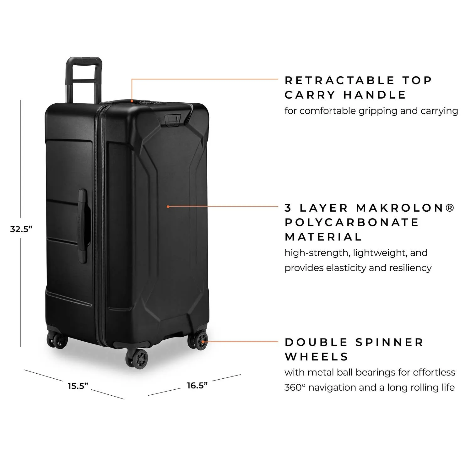 Briggs & Riley Torq Extra Large Trunk Spinner