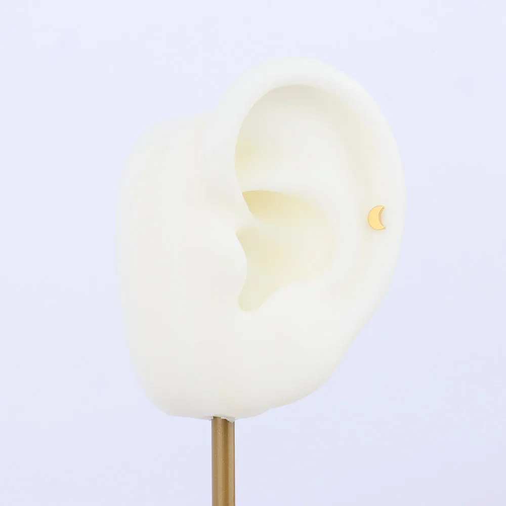 Crescent Stud
