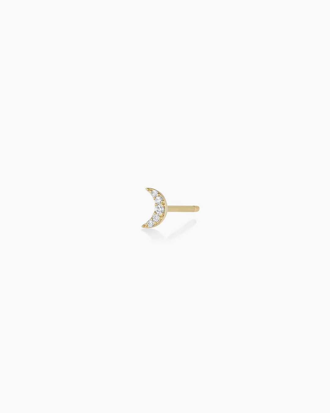 Diamond Crescent Studs