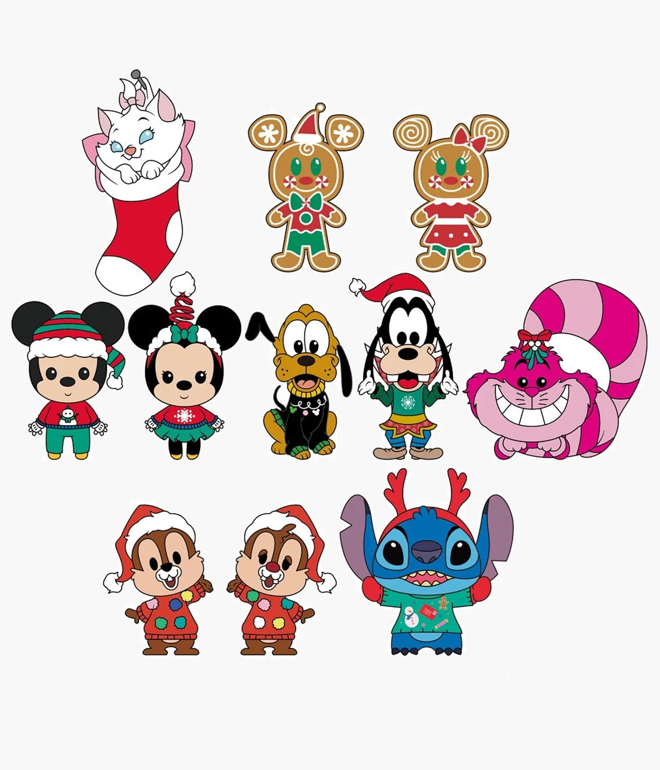 Disney Classic Holiday 2024 Edition - 3D Foam Bag Clip