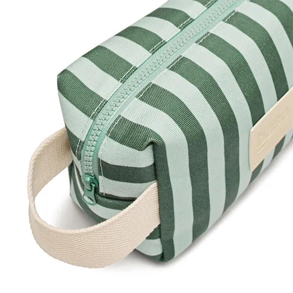Ditty Toiletry Bag - Mint / Forest Stripe