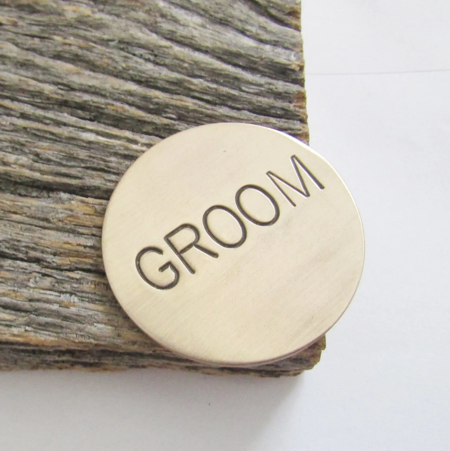 Groom Golf Ball Marker for Groom's Gift Wedding Gift Junior Groomsman Bronze Ball Marker Golf Favors Golf Outing Swag Bag Ideas Golfing Men