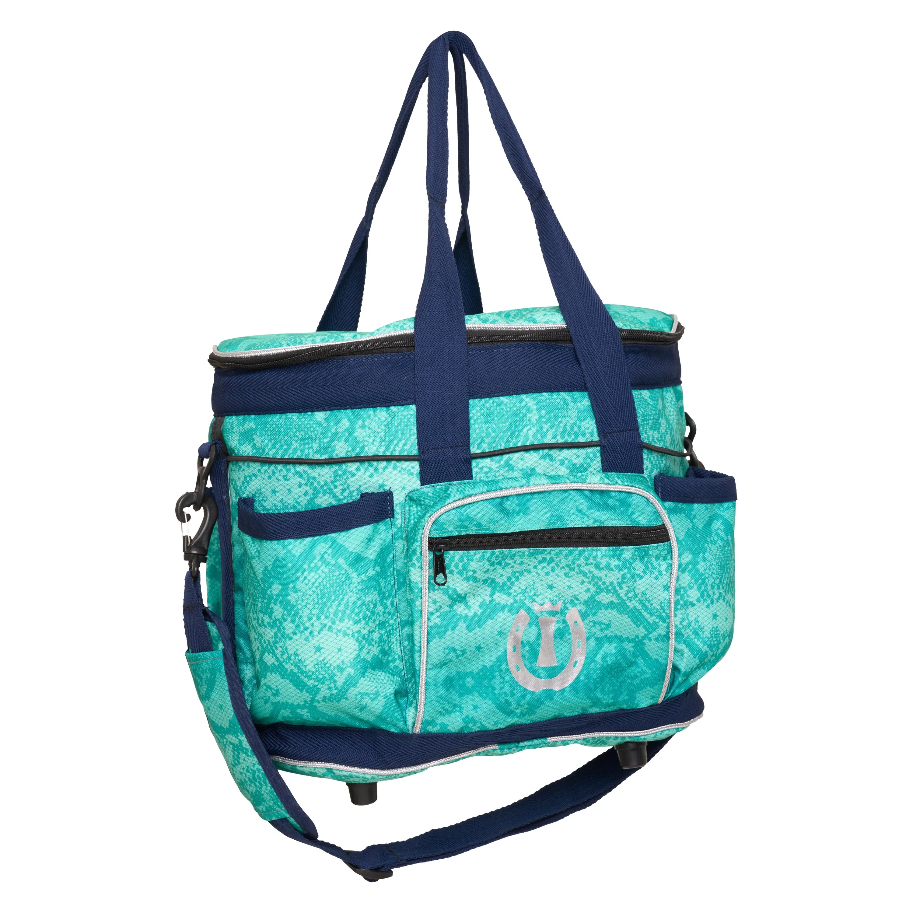 Imperial Riding Shiny Snake Grooming Bag