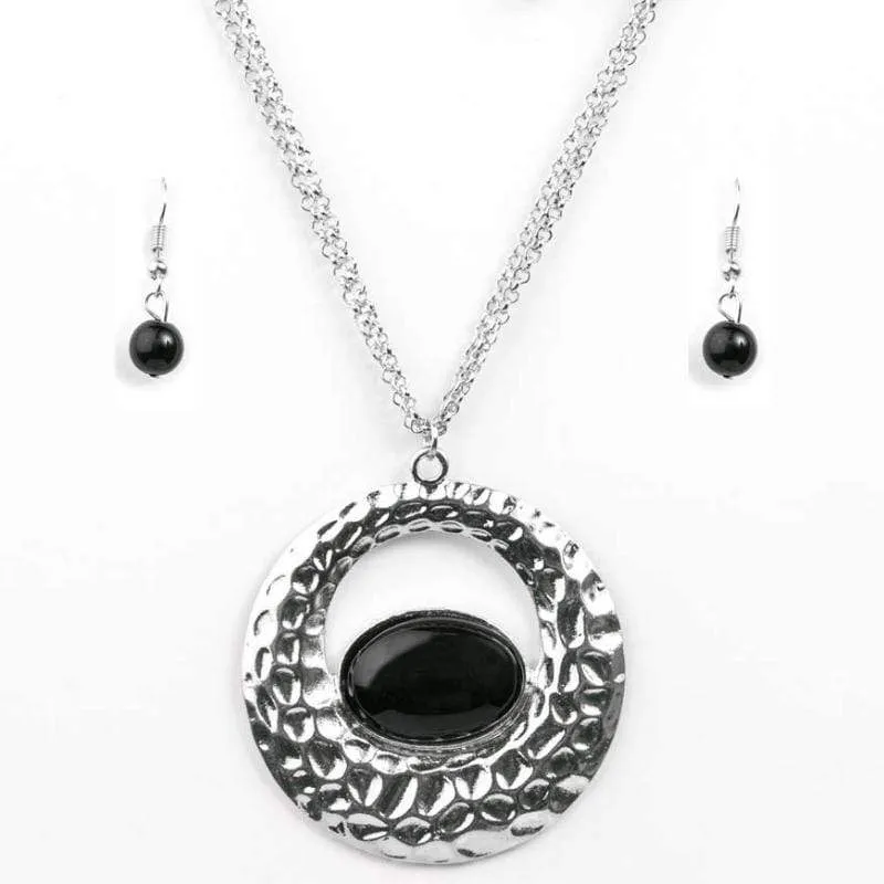 Life's Zoo Short Black Necklace